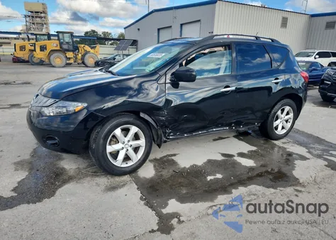 2009 Nissan Murano S z USA, uszkodzony, nr VIN JN8AZ18U39W028896